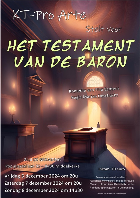 affiche testament vd baron Large